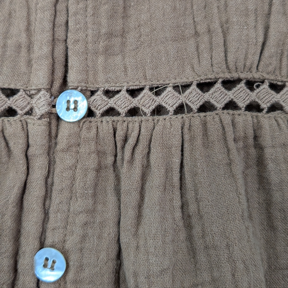 NWT Rylee + Cru Mandi Midi Dress in Brown - Picture 8 of 12